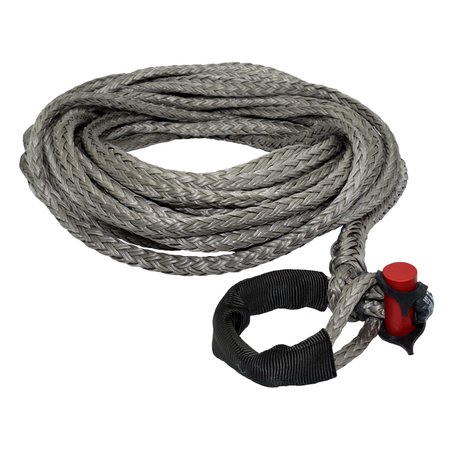 LOCKJAW 1/2 in. x 75 ft. 10,700 lbs. WLL. LockJaw Synthetic Winch Line Extension w/Integrated Shackle 21-0500075